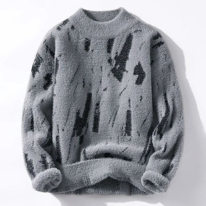 Pull décontracté imprimé fashion homme - PanierRoyale
