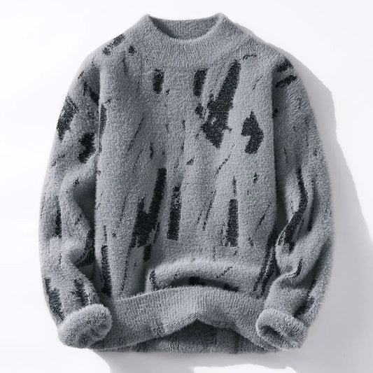 Pull décontracté imprimé fashion homme - PanierRoyale