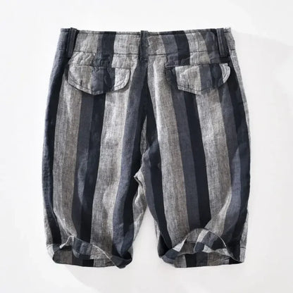Shorts en Lin Homme Confortable pour Été - BerlinGlamour