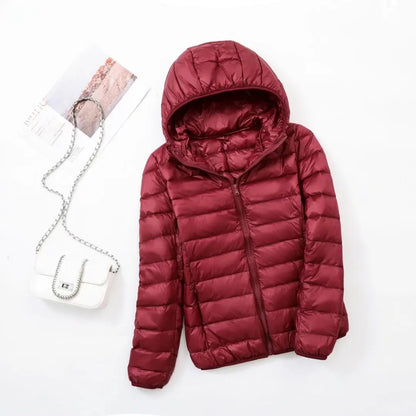Doudoune Femme Hiver Bleu Marine