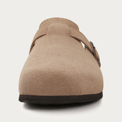 Pantoufles Cuir Douces et Confortables pour Homme