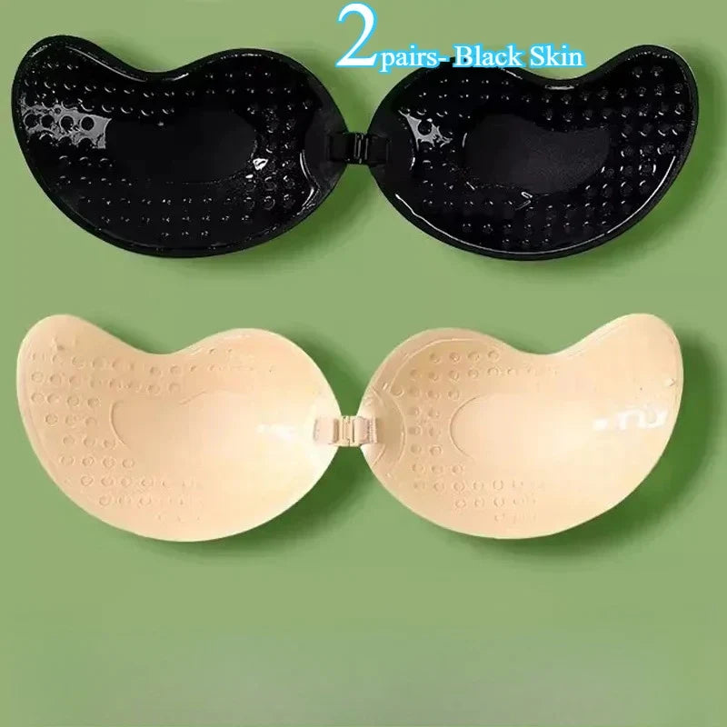 Soutien-gorge Femme Adhésif Push-up Sans Bretelles Invisible