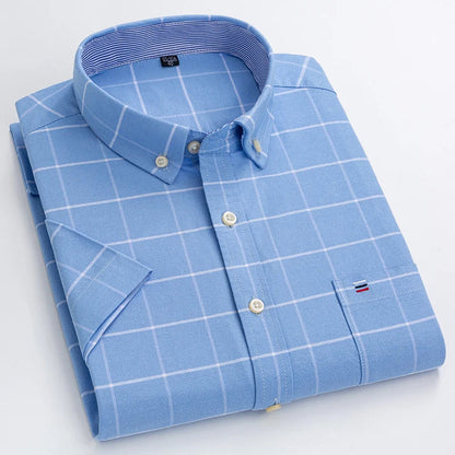 Chemise Homme Manches Courtes Casual Chic