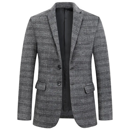 Blazer Homme Gris et Kaki Élégant et Polyvalent