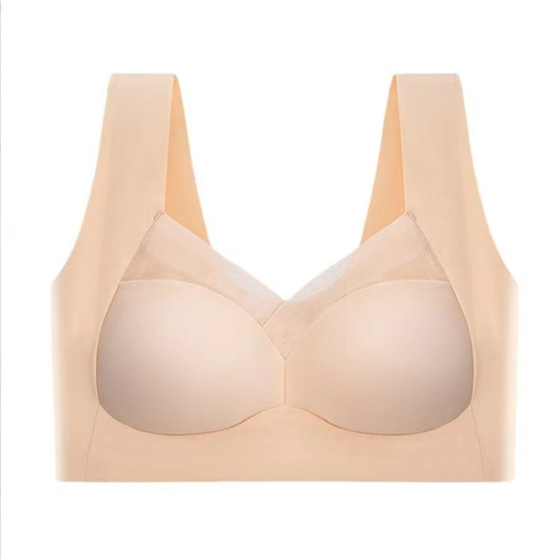 Soutien-gorge confort femme grande taille sans couture