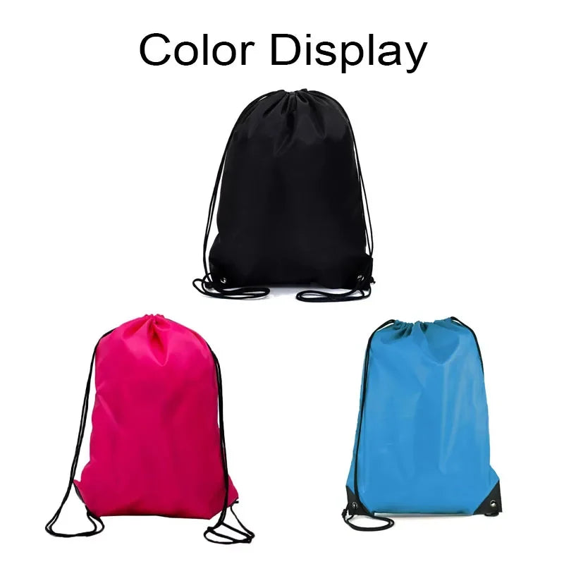 Sac à cordon Unisexe en Polyester Léger Sport et Voyage