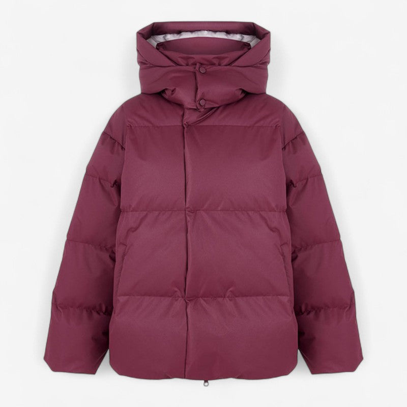 Parka Hiver Équipée Capuche et Fermeture Éclair Réglable - PanierRoyale