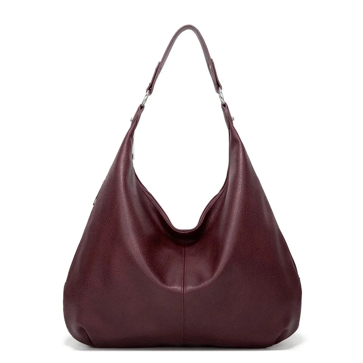 Sac à main en cuir lisse et raffiné