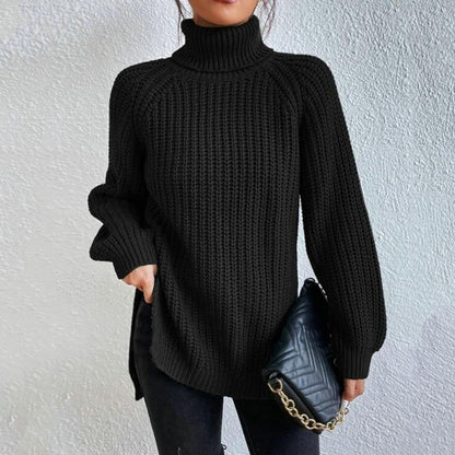 Pull Col Roulé Doux et Confortable