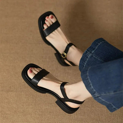 Sandales Femmes en Cuir Confort et respirantes pour Été - PanierRoyale