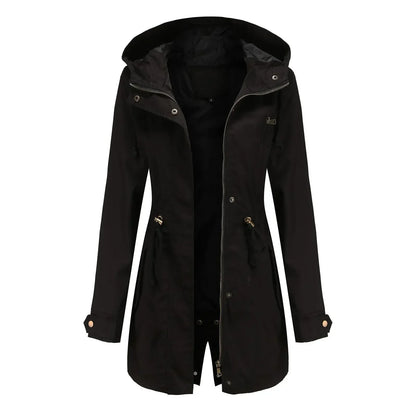 Doudoune Femme Hiver Chic avec Capuche et Doublure Polaire