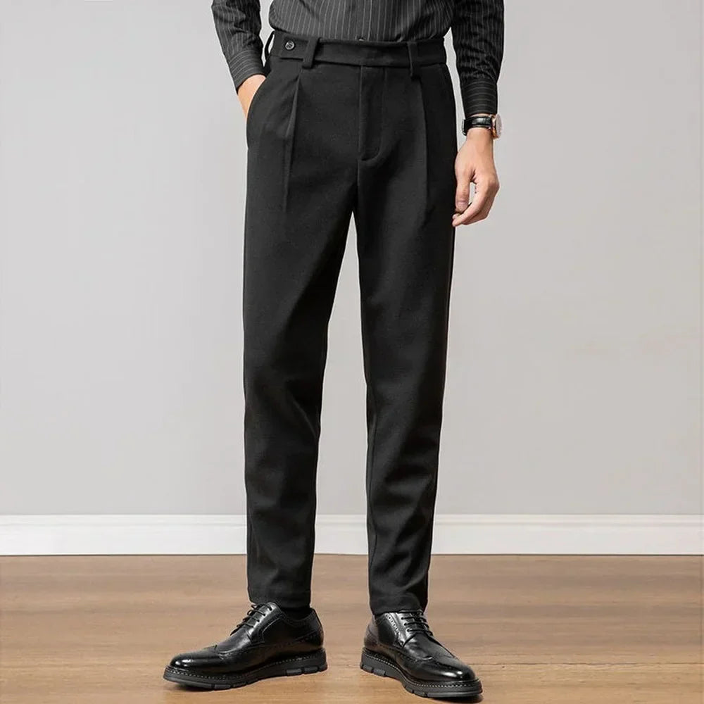 Pantalon Homme Slim Fit Élastique et Confortable