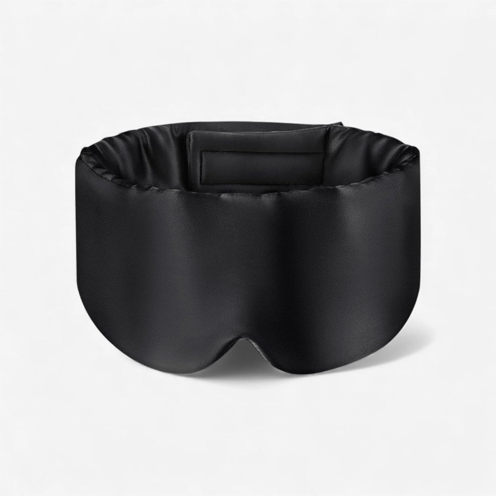 Masque de Nuit Noir Amovible pour Meilleur Sommeil - PanierRoyale
