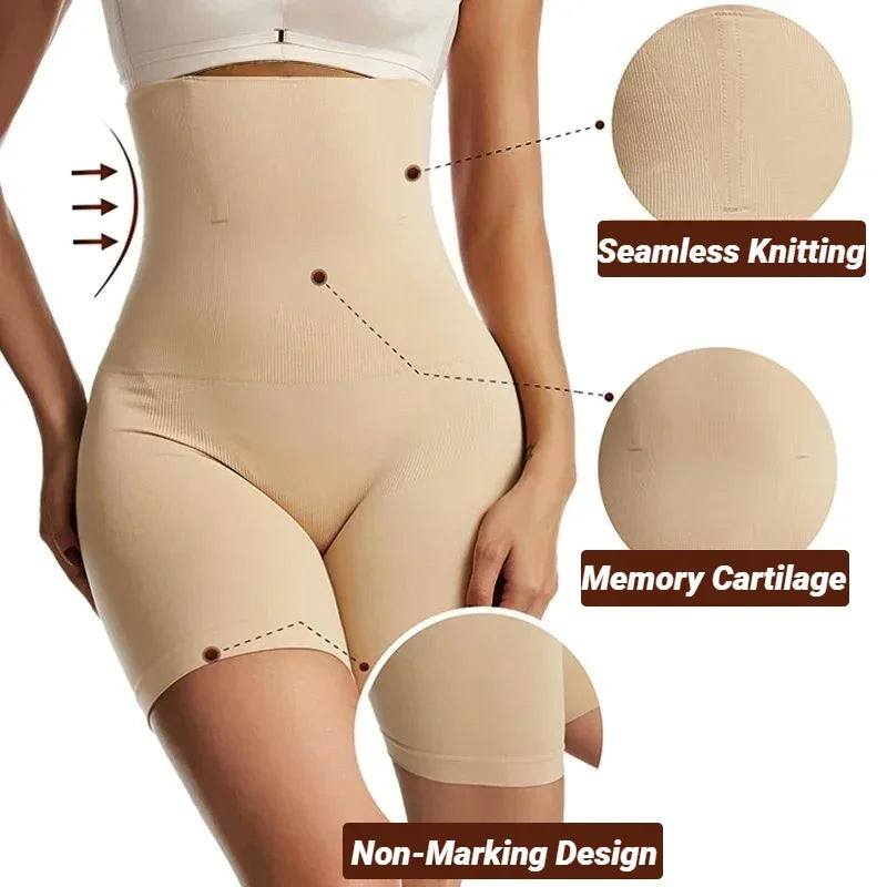 Culotte Femme Taille Haute Sans Couture Sculptante