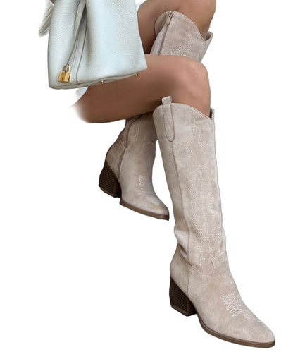 Bottes Femmes Hauts Talons Hiver Chic - PanierRoyale