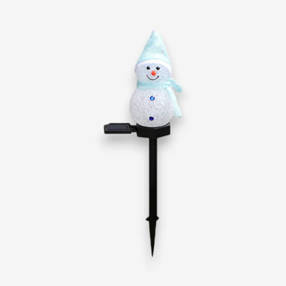 Guirlande de Noël Lumineuse En Forme de Bonhomme de Neige
