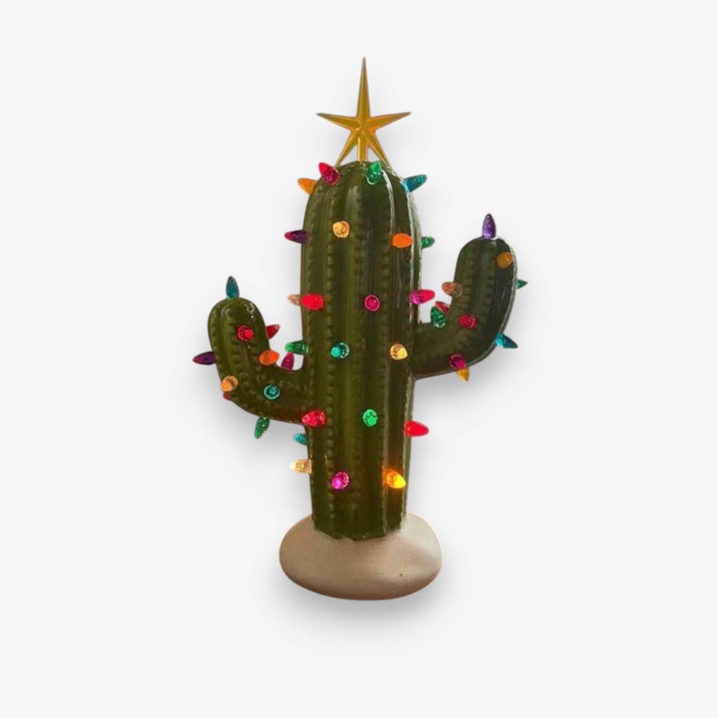 Lampe LED Décorative Design avec Forme de Cactus - PanierRoyale