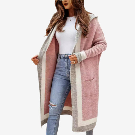 Cardigan Capuche Doux et Confortable pour Femme - PanierRoyale