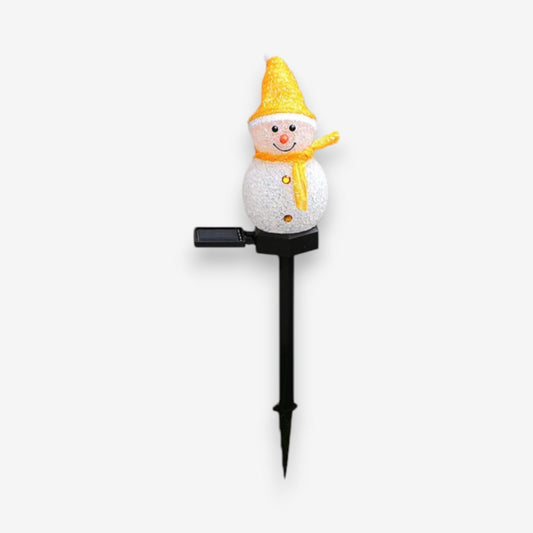 Guirlande de Noël Lumineuse En Forme de Bonhomme de Neige - PanierRoyale