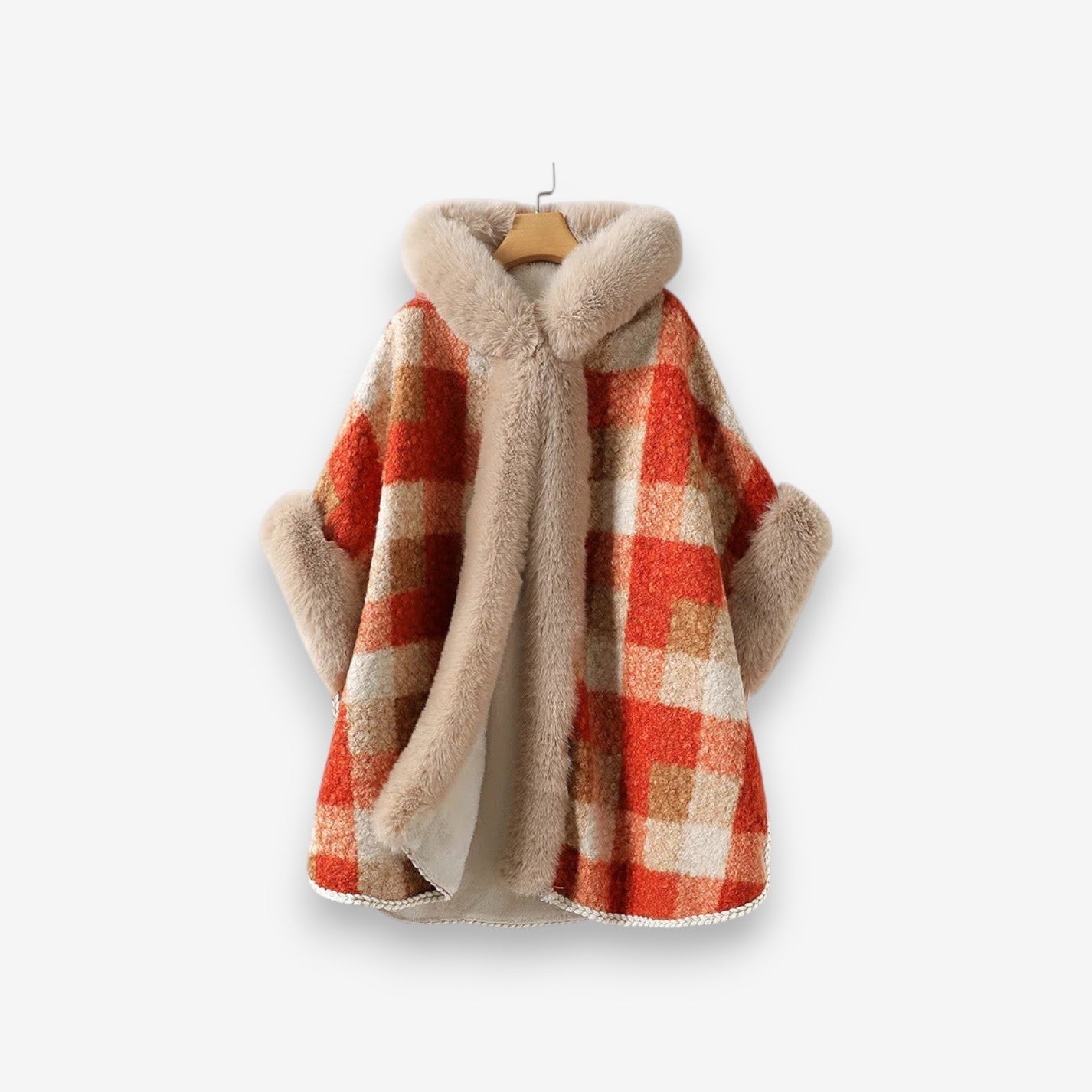 Cardigan Capuche Doux avec Manches Longues pour Femme - PanierRoyale