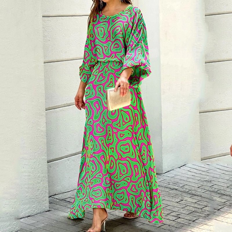 Robe Été Légère et Confortable - Robe Mi-Longue En Dentelle