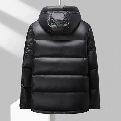 Doudoune D'hiver À Capuche Pour Homme | Manches Longues