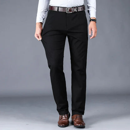 Pantalon Homme Slim Fit Noir Premium