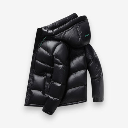 Veste Oversize à Capuche avec Poches et Fermeture Éclair - PanierRoyale
