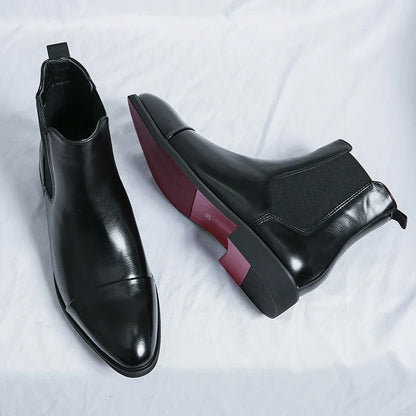 Bottes Chelsea Cuir Homme Élégantes et Confortables
