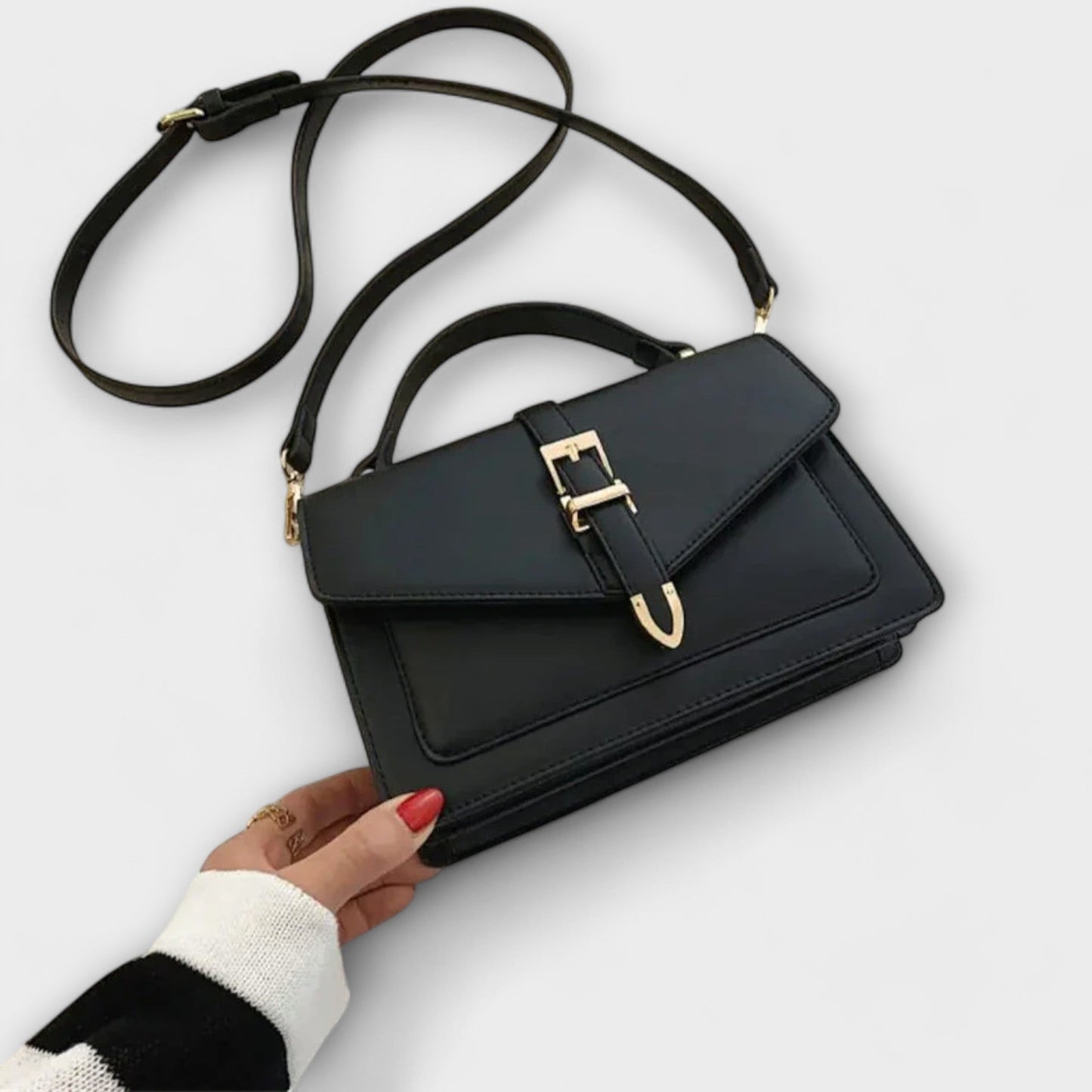Sac à Épaules Femme Classique en Cuir Structuré