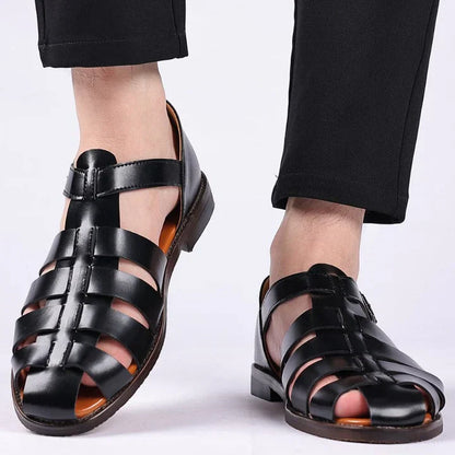 Sandales en cuir homme élégantes et confortables - BerlinGlamour