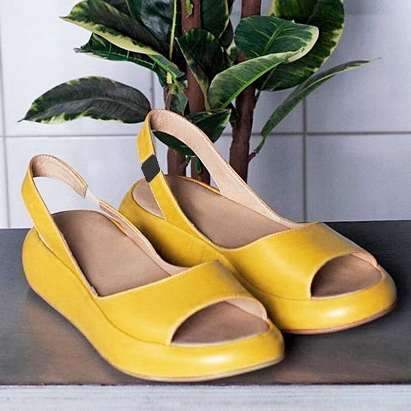 Sandales Femmes Plates à Bride Arrière Élégantes et Confortables - PanierRoyale