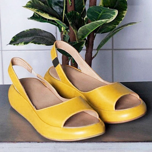 Sandales Femmes Plates à Bride Arrière Élégantes et Confortables - PanierRoyale