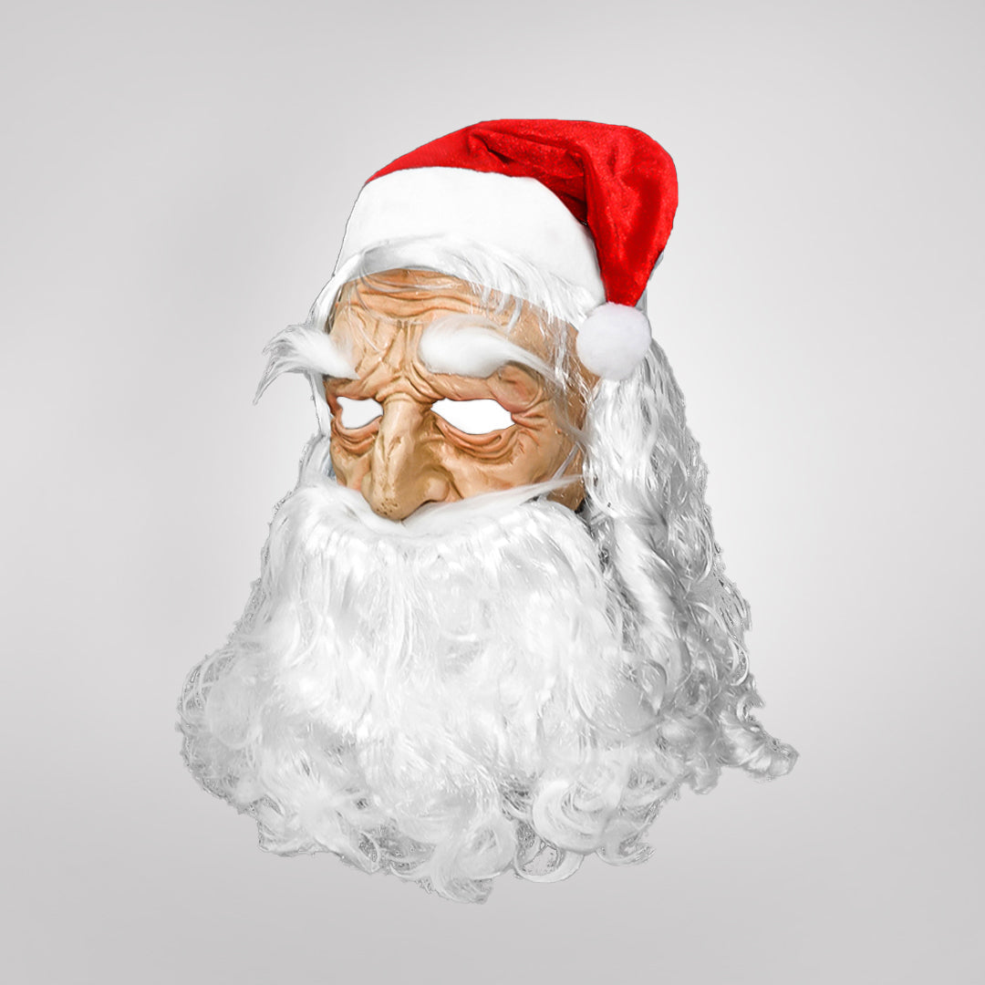 Masque Père Noël Très Réaliste et Amusant