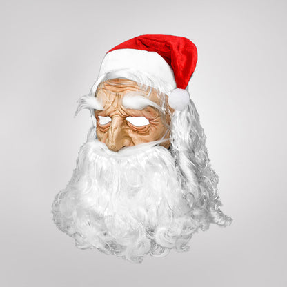 Masque Père Noël Très Réaliste et Amusant