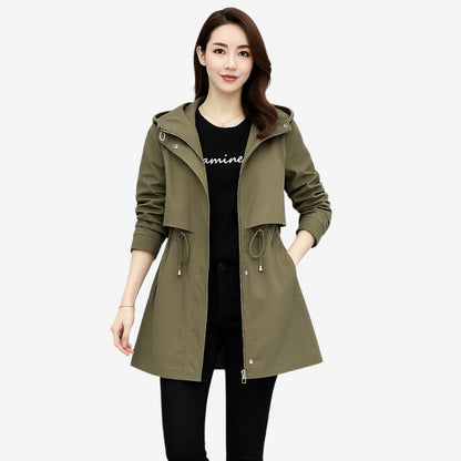 Imperméable Femme Capuche Imperméable et Léger