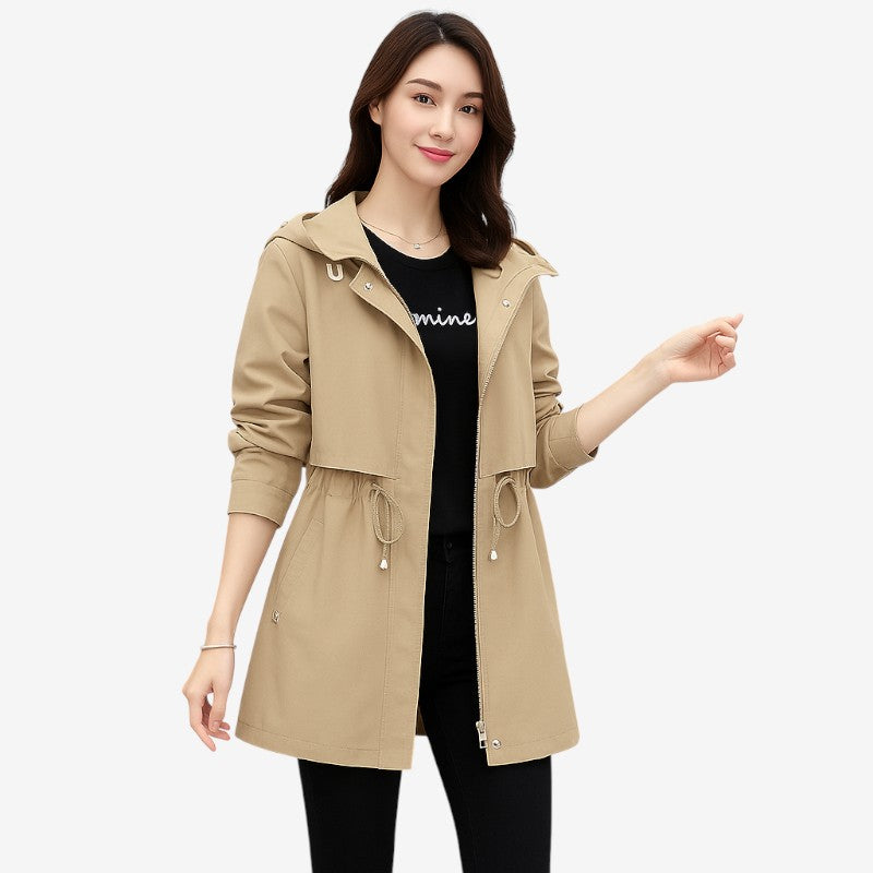 Imperméable Femme Capuche Imperméable et Léger
