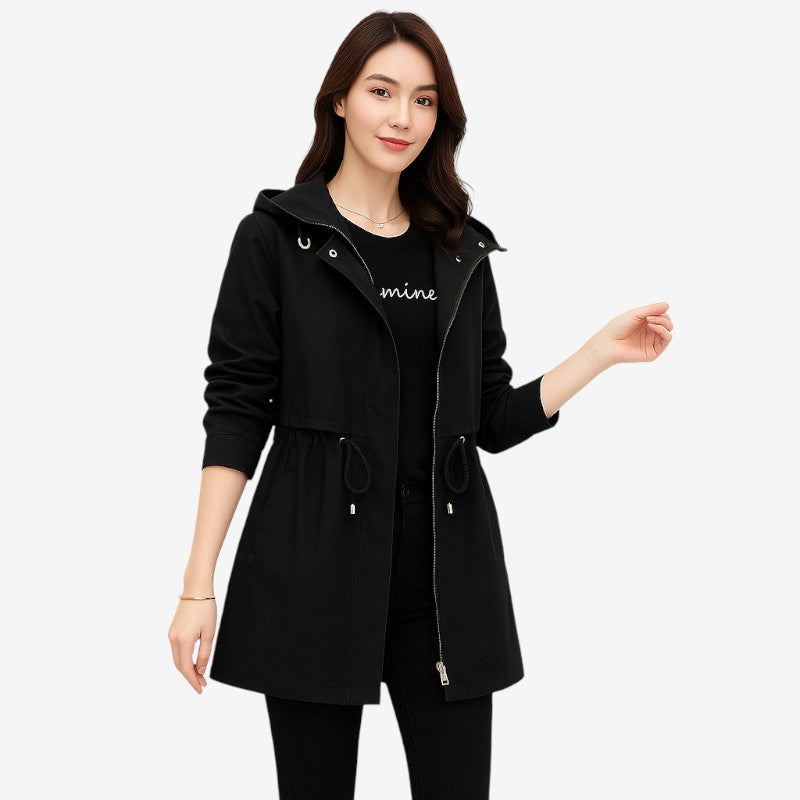 Imperméable Femme Capuche Imperméable et Léger