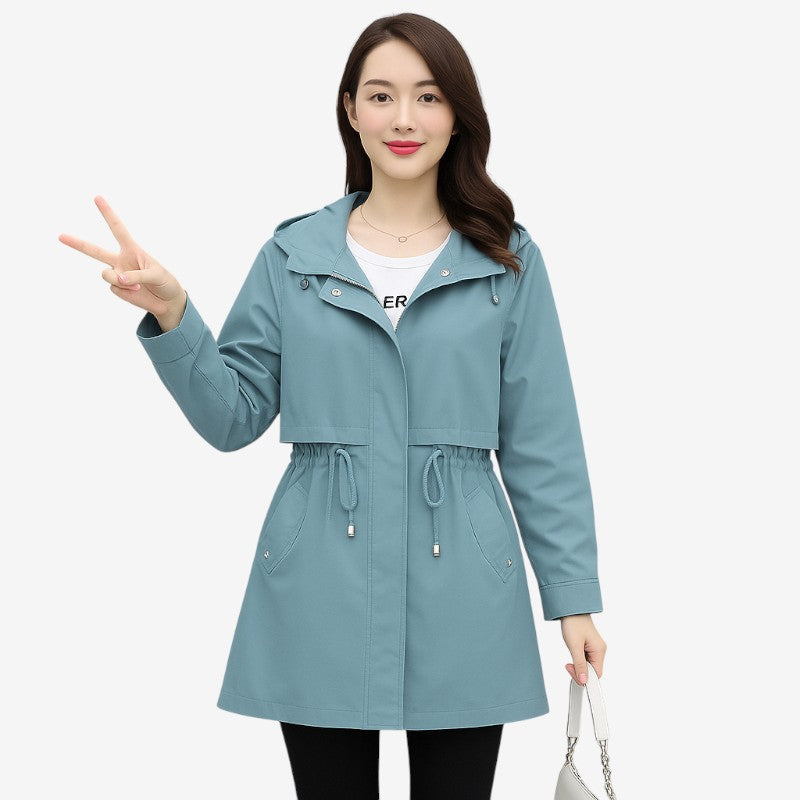 Imperméable Femme Capuche Imperméable et Léger - PanierRoyale