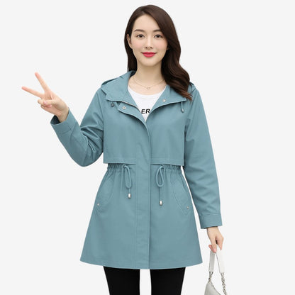 Imperméable Femme Capuche Imperméable et Léger - PanierRoyale