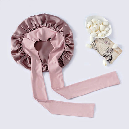 Bonnet de nuit doux et chaud en coton