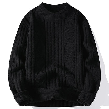 Pull Homme Luxe à Carreaux Diamant