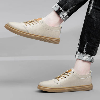 Baskets Cuir Homme de Qualité