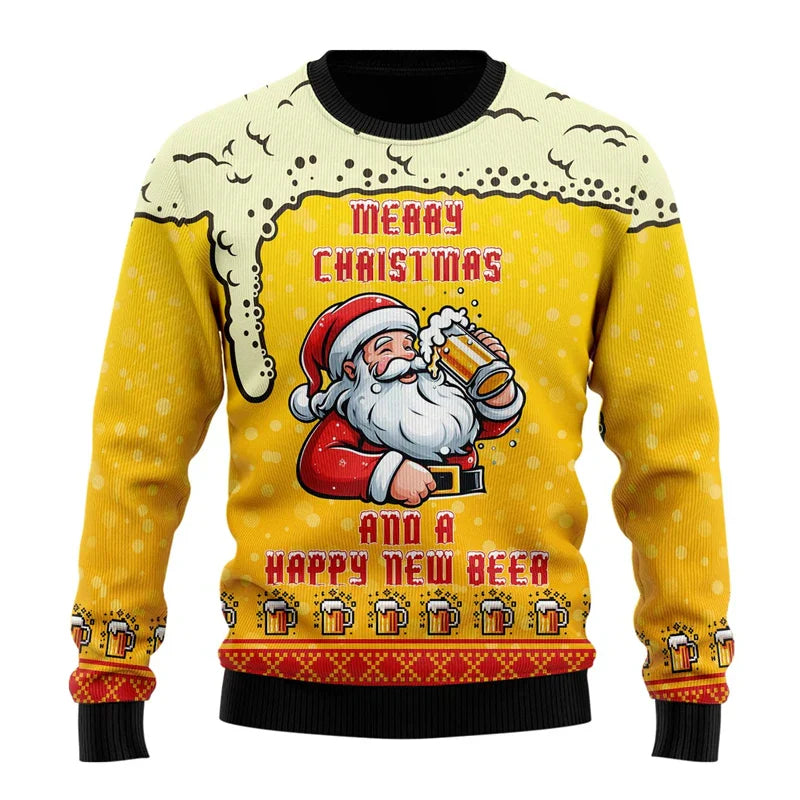 Pull de Noël Homme Drôle et Amusant pour Fête - BerlinGlamour