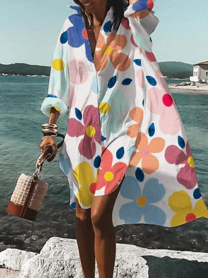 Robe Fleurie Élégante pour Femme Taille 38-40