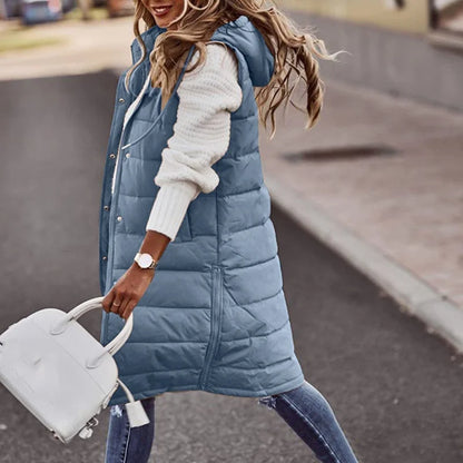 Gilet Long Doux et Chic pour Femme