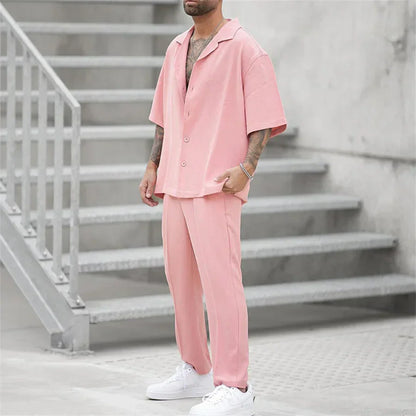 Costume Homme Été Léger et Respirant