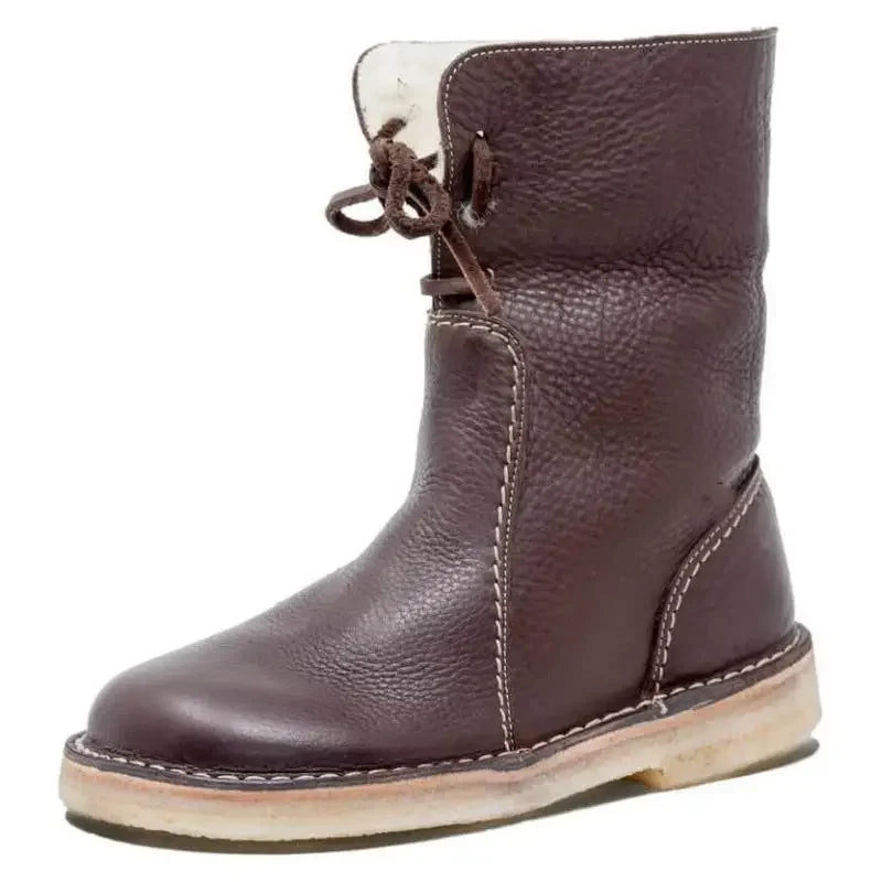 Bottes Femmes Hiver Chauffantes avec Semelle Antidérapante