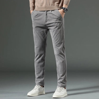 Pantalon Chino Moderne Gris Homme - BerlinGlamour