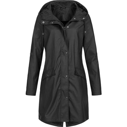 Veste Imperméable Femme Longue et Élégante